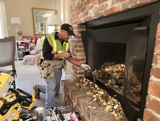 Safe screening installation by Altadena Chimney Sweep in Altadena, CA