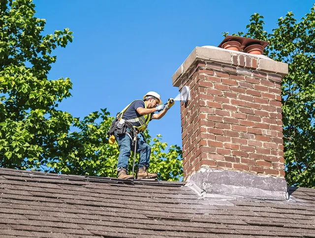 Altadena Chimney Sweep performing an inspection with advanced tools in Altadena, CA