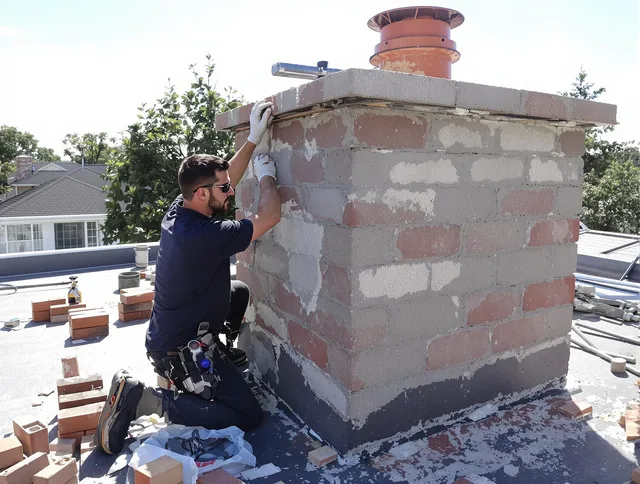 Advanced chimney repair process by Altadena Chimney Sweep in Altadena, CA