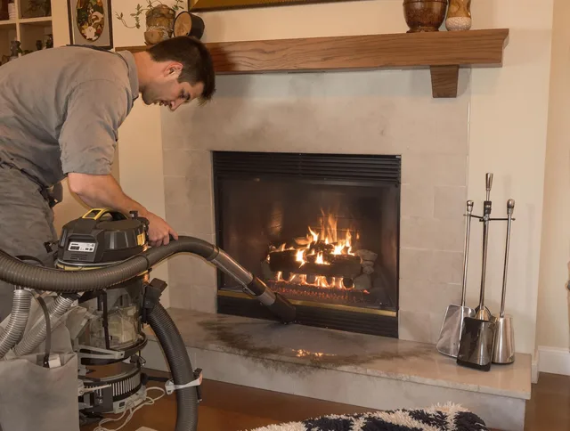 Routine fireplace upkeep by Altadena Chimney Sweep in Altadena, CA