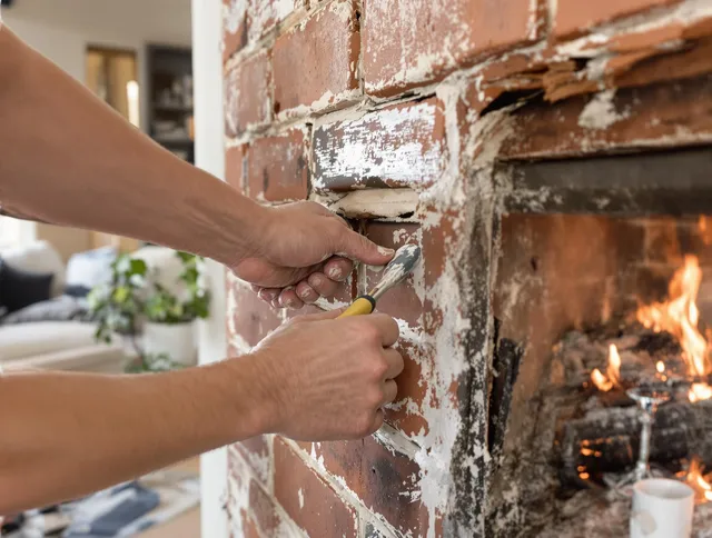Routine fireplace repair by Altadena Chimney Sweep in Altadena, CA