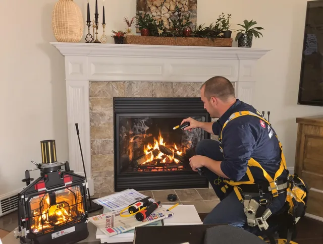 Safety-focused fireplace inspection by Altadena Chimney Sweep in Altadena, CA